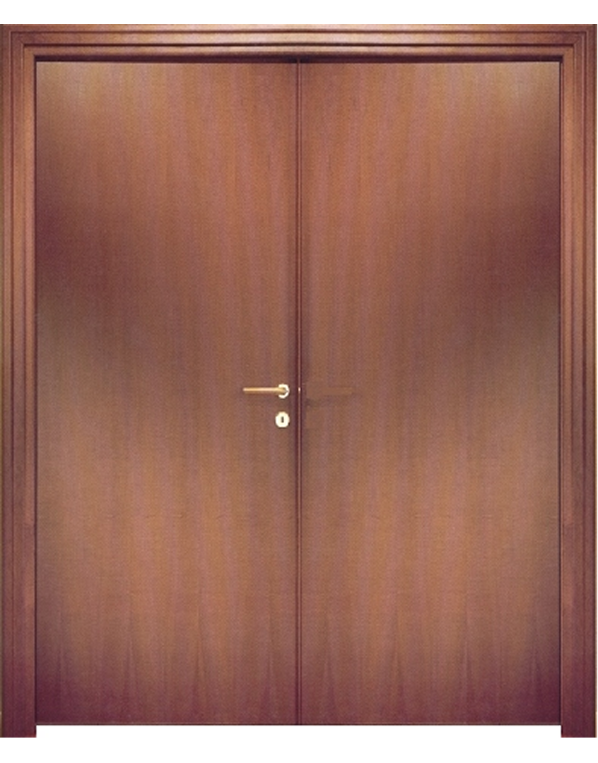 Flush Wooden Security Door - 01